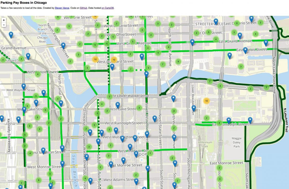 Chicago parking zone map