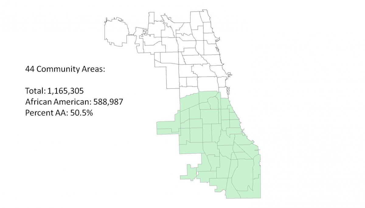 south side Chicago map