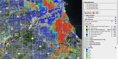Chicago shooting hotspots map