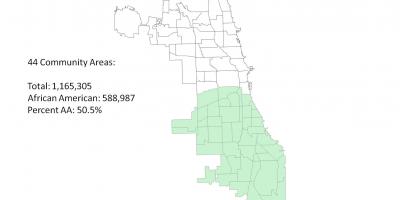 South side Chicago map