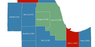 Map of cook county