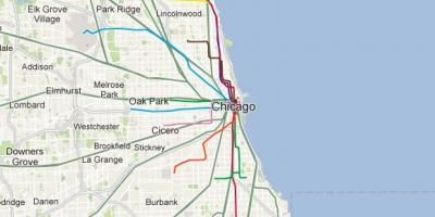 Cta subway map