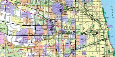 Map of interstate 90