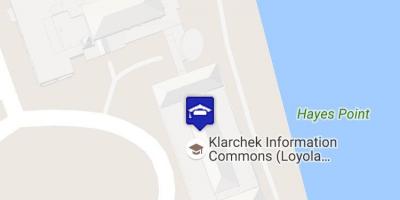 Map of Loyola university Chicago