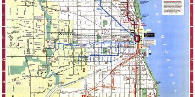 City of Chicago map