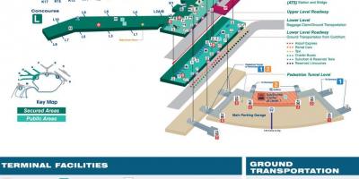 Chicago ord airport map